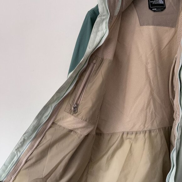 The North Face Size S Mountain Light Gore Tex Shell Jacket Green Waterproof - Picture 7 of 11